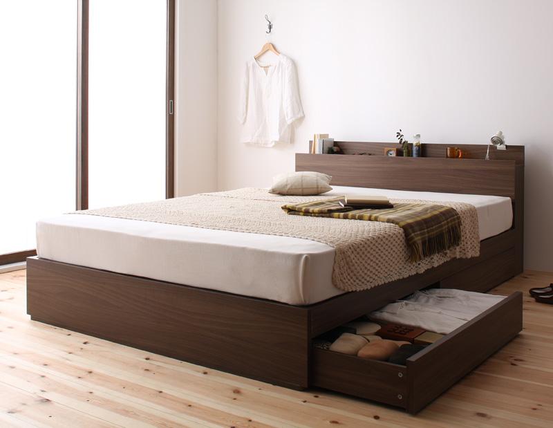 棚・コンセント付き収納ベッド [General] ジェネラル