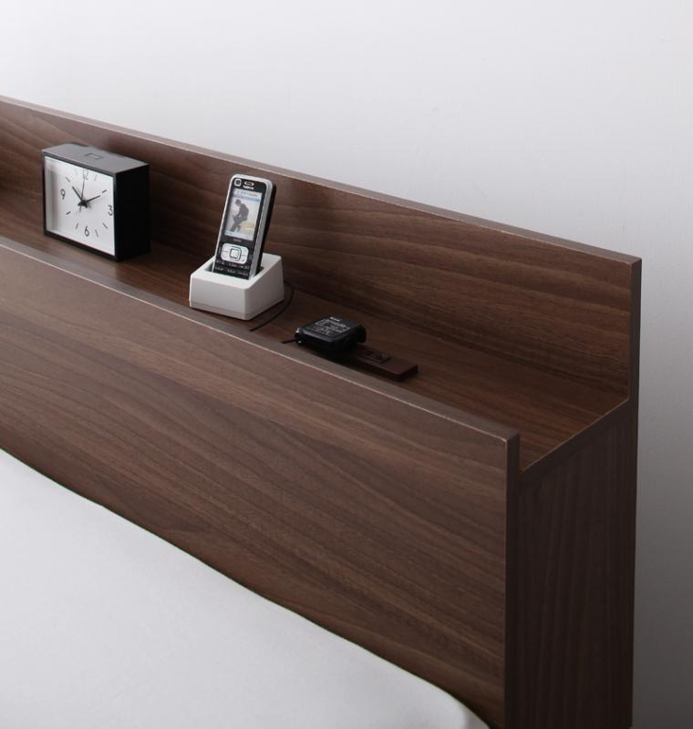 ヘッドボード - 2 | 棚・コンセント付き収納ベッド [General] ジェネラル