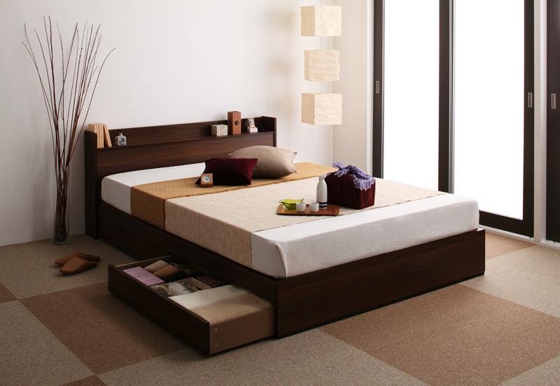 デザイン - 2 | コンセント付き収納ベッド [Ever] エヴァー