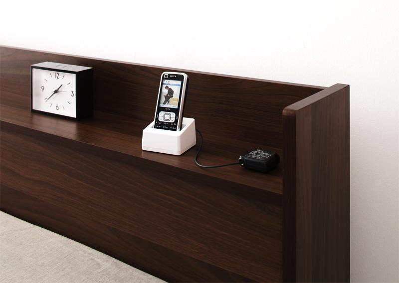 ヘッドボード - 2 | コンセント付き収納ベッド [Ever] エヴァー